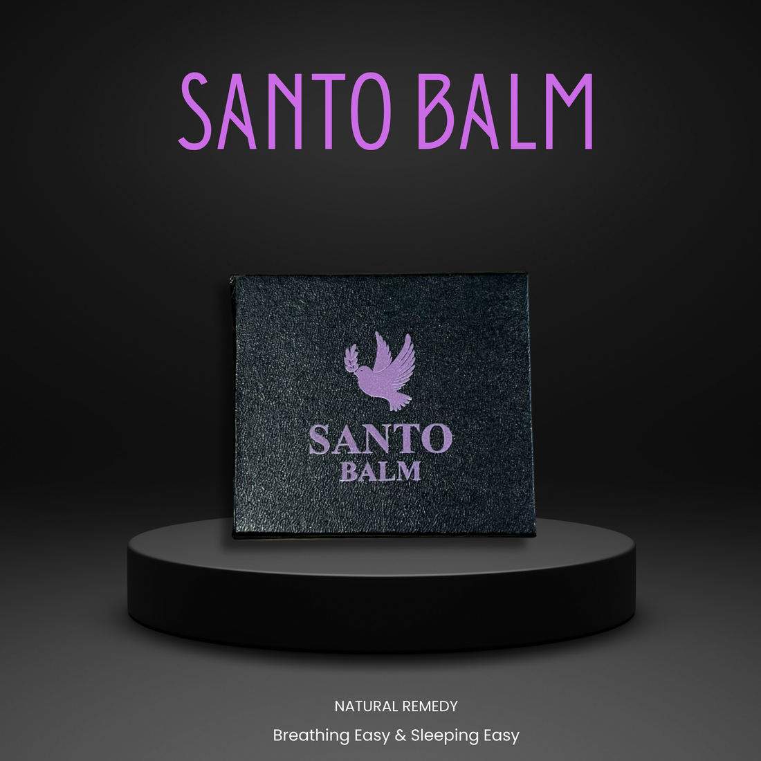 Santo Balm - Natural Remedy for Sinusitis, Depression, and Stress Relief